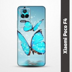 Pružný obal na Xiaomi Poco F4 s motivem Motýli
