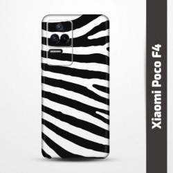 Pružný obal na Xiaomi Poco F4 s motivem Zebra