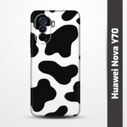Pružný obal na Huawei Nova Y70 s motivem Cow