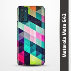 Pružný obal na Motorola Moto G42 s motivem Colormix
