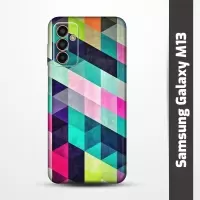 Pružný obal na Samsung Galaxy M13 s motivem Colormix