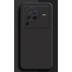 Liquid silikonový obal na Vivo X80 Pro | Eco-Friendly - Černá