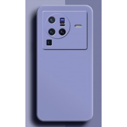 Liquid silikonový obal na Vivo X80 Pro | Eco-Friendly - Modrá