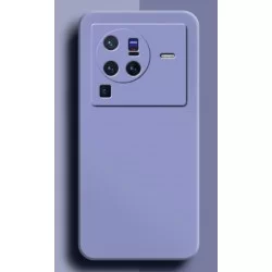 Liquid silikonový obal na Vivo X80 Pro | Eco-Friendly-Modrá