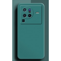 Liquid silikonový obal na Vivo X80 Pro | Eco-Friendly - Zelená