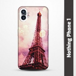 Pružný obal na Nothing Phone 1 s motivem Paris