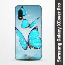 Pružný obal na Samsung Galaxy XCover Pro s motivem Motýli