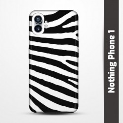 Pružný obal na Nothing Phone 1 s motivem Zebra