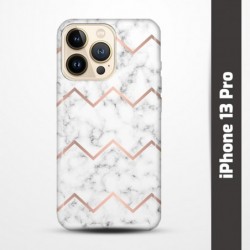 Pružný obal na iPhone 13 Pro s motivem Bílý mramor