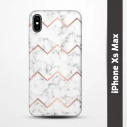 Pružný obal na iPhone Xs Max s motivem Bílý mramor