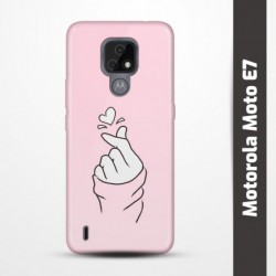 Pružný obal na Motorola Moto E7 s motivem Lusknutí