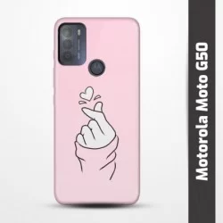 Pružný obal na Motorola Moto G50 s motivem Lusknutí