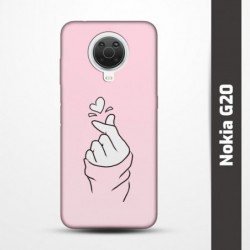 Pružný obal na Nokia G20 s motivem Lusknutí