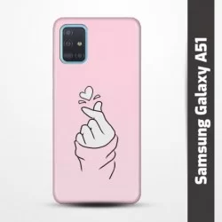 Pružný obal na Samsung Galaxy A51 s motivem Lusknutí