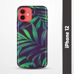 Pružný obal na iPhone 12 s motivem Jungle