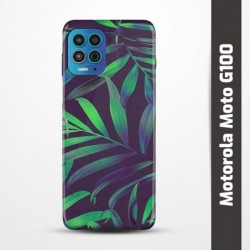 Pružný obal na Motorola Moto G100 s motivem Jungle