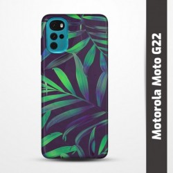 Pružný obal na Motorola Moto G22 s motivem Jungle