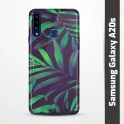 Pružný obal na Samsung Galaxy A20s s motivem Jungle