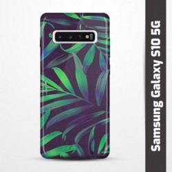 Pružný obal na Samsung Galaxy S10 5G s motivem Jungle