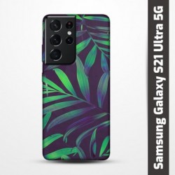 Pružný obal na Samsung Galaxy S21 Ultra 5G s motivem Jungle