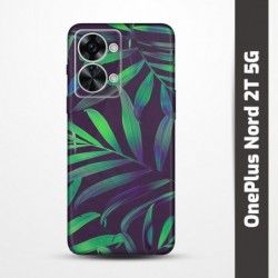 Pružný obal na OnePlus Nord 2T 5G s motivem Jungle