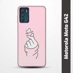 Pružný obal na Motorola Moto G42 s motivem Lusknutí