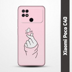 Pružný obal na Xiaomi Poco C40 s motivem Lusknutí