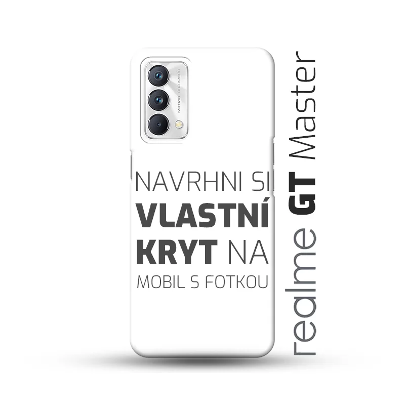 Realme GT Master Edition 5G kryt s vlastní fotkou