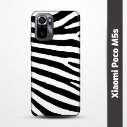 Pružný obal na Xiaomi Poco M5s s motivem Zebra
