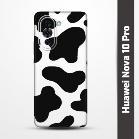 Pružný obal na Huawei Nova 10 Pro s motivem Cow