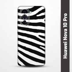 Pružný obal na Huawei Nova 10 Pro s motivem Zebra