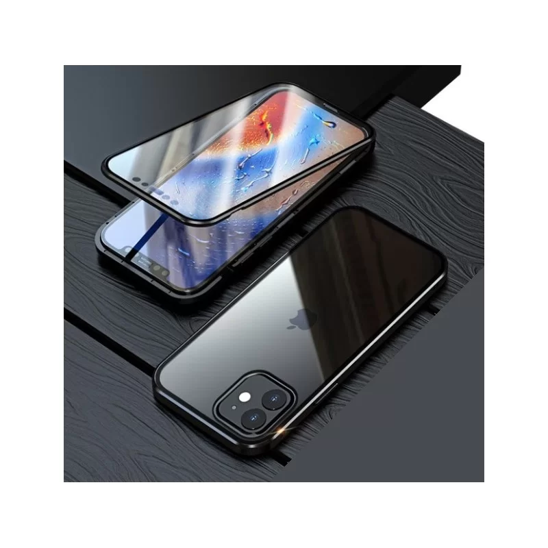 Magnetický kryt 360° s tvrzenými skly na iPhone 12 mini
