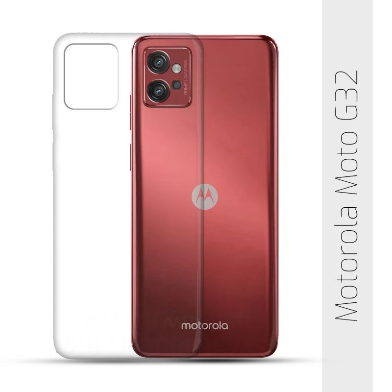 Obal na Motorola Moto G32 | Průhledný pružný obal