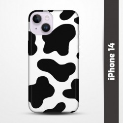Pružný obal na iPhone 14 s motivem Cow
