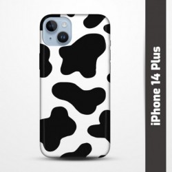 Pružný obal na iPhone 14 Plus s motivem Cow