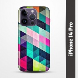 Pružný obal na iPhone 14 Pro s motivem Colormix