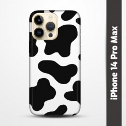 Pružný obal na iPhone 14 Pro Max s motivem Cow