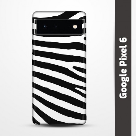 Obal na Google Pixel 6 s potiskem-Zebra