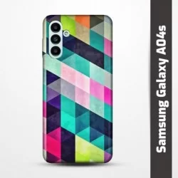 Pružný obal na Samsung Galaxy A04s s motivem Colormix