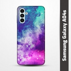 Pružný obal na Samsung Galaxy A04s s motivem Vesmír