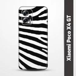 Pružný obal na Xiaomi Poco X4 GT s motivem Zebra