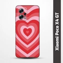 Obal na Xiaomi Poco X4 GT s potiskem-Srdce