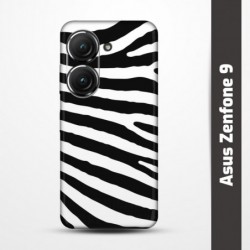 Pružný obal na Asus Zenfone 9 s motivem Zebra