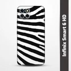 Pružný obal na Infinix Smart 6 HD s motivem Zebra