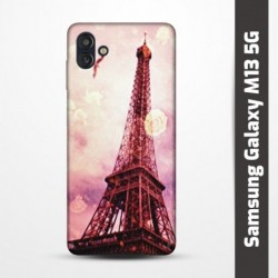 Pružný obal na Samsung Galaxy M13 5G s motivem Paris