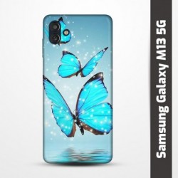 Pružný obal na Samsung Galaxy M13 5G s motivem Motýli