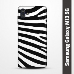 Pružný obal na Samsung Galaxy M13 5G s motivem Zebra