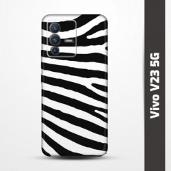 Pružný obal na Vivo V23 5G s motivem Zebra