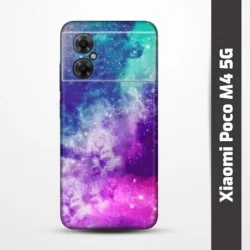 Pružný obal na Xiaomi Poco M4 5G s motivem Vesmír