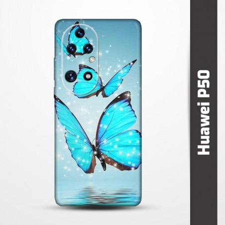 Obal na Huawei P50 s potiskem-Motýli